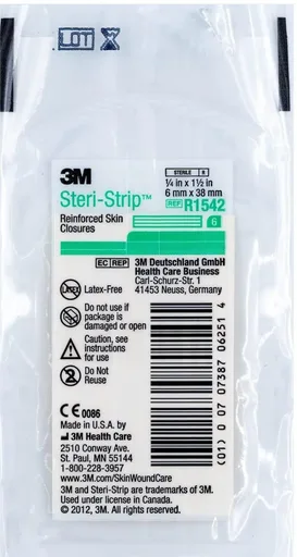 [D0014] 3M STERI-STERIP 6mm*38mm R1542