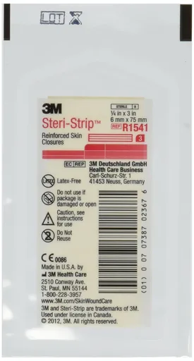 [D0015] 3M STERI-STERIP 6mm*75mm R1541