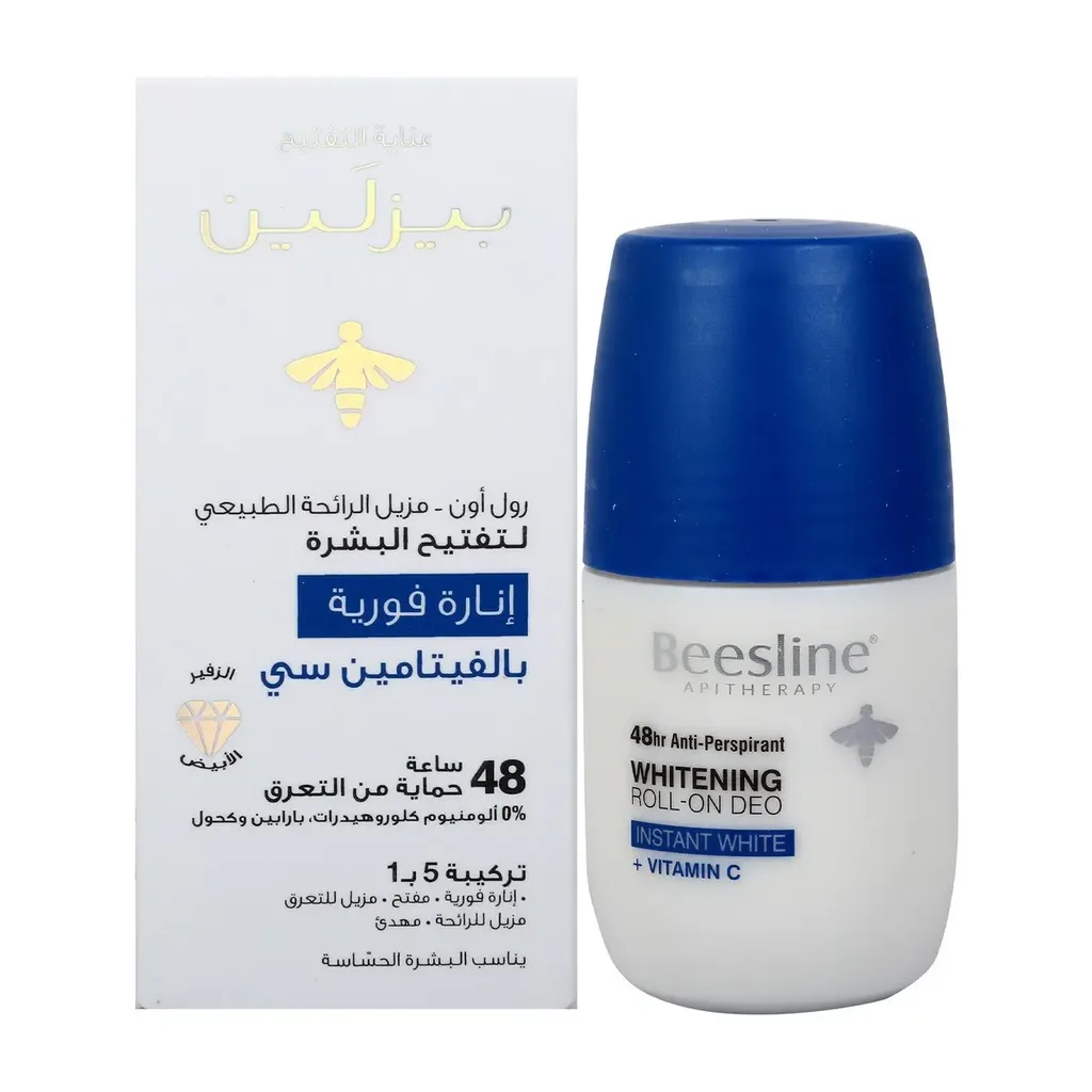 BEESLINE DEO.INSTANT WHITE+VIT.C WHITENING ROLL ON 50M