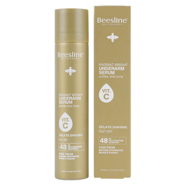 [D0202] BEESLINE RADIANT BRIGHT UNDERARM SERUM VIT-C DELAYS SHAVING 150M