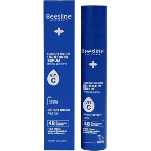 [D0203] BEESLINE RADIANT BRIGHT UNDERARM SERUM VIT-C INSTANT BRIGHT 150M