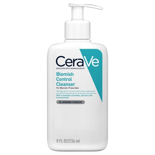 [D0303] CERAVE BLEMISH CONTROL CLEANSER 236M