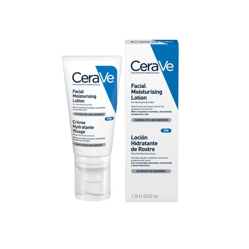 CERAVE FACIAL MOISTURIZING LOTION PM NORMAL DRY SK52M
