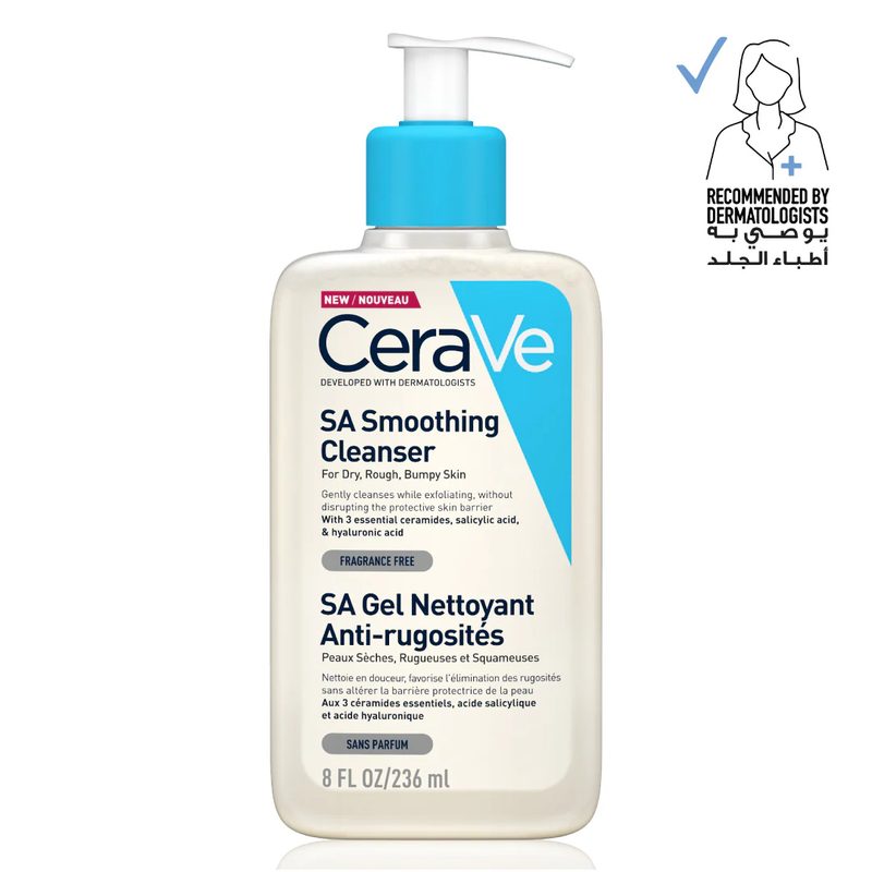 CERAVE SA SMOOTHING CLEANSER NORMAL DRY SKIN 236M