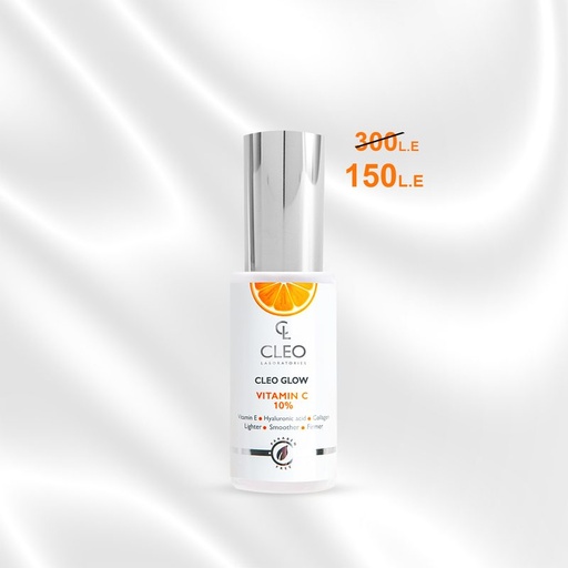 [D0339] CLEO GLOW VIT-C SERUM 10% 30M (1+1) OFFER