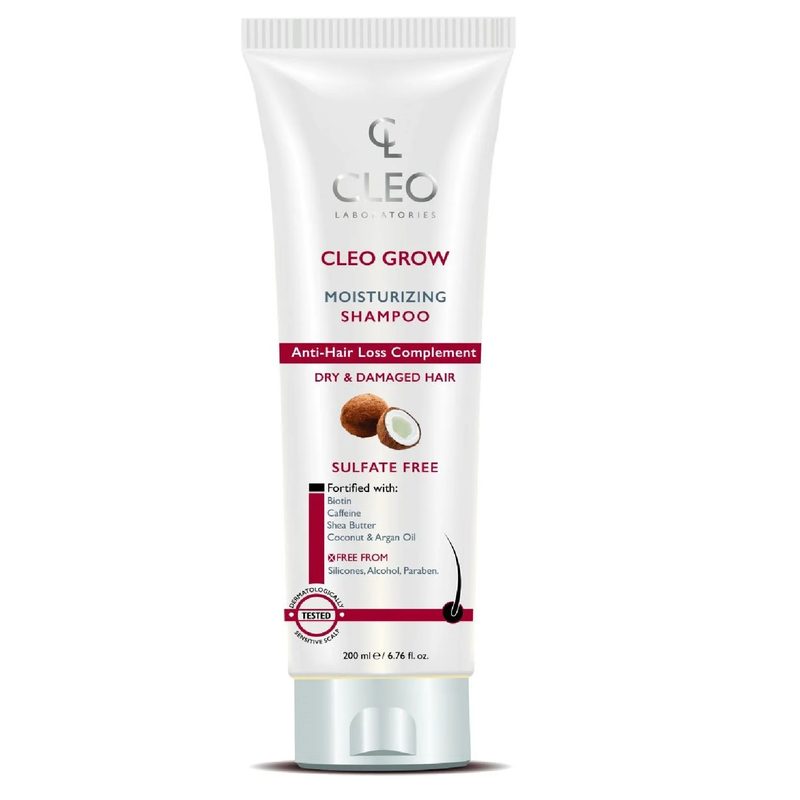 CLEO GROW HYALURONIC ACID MOISTURE REPAIR SHAMPOO 200M(1+1)OFFER