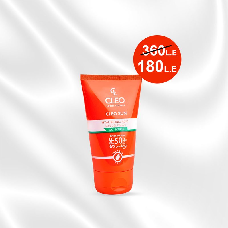 CLEO SUN HYALURONIC ACID SUN GEL CREAM DRY TOUCH (SPF50+) 50M(1+1)OFFER