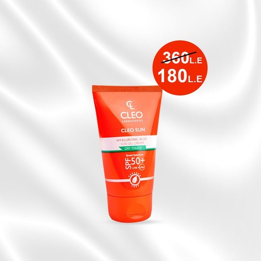 [D0346] CLEO SUN HYALURONIC ACID SUN GEL CREAM DRY TOUCH (SPF50+) 50M(1+1)OFFER