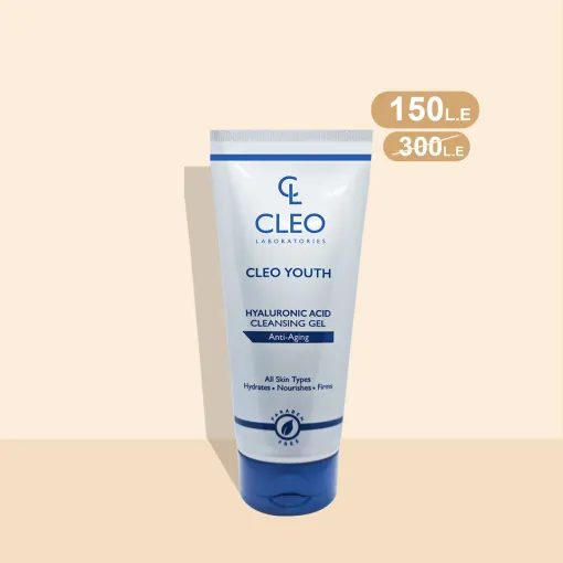CLEO YOUTH HYALURONIC ACID CLEANSING GEL ANTI AGING 150M (1+1) OFFER