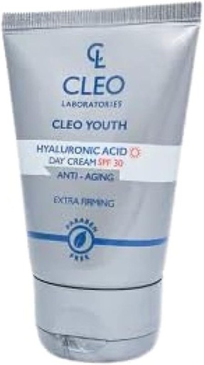 [D0350] CLEO YOUTH HYALURONIC ACID DAY CREAM SPF30 ANTI AGING 30M(1+1)OFFER