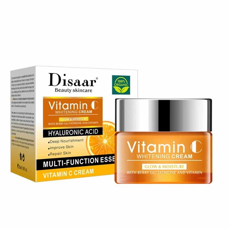 DISAAR VIT.C & HYALURONIC ACID WHITENING CR 50M