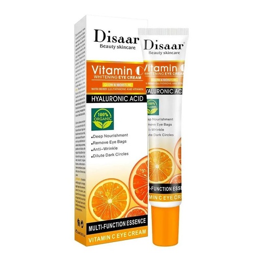 [D0444] DISAAR WHITENING EYE CREAM VIT-C & HYALURONIC ACID 25ML