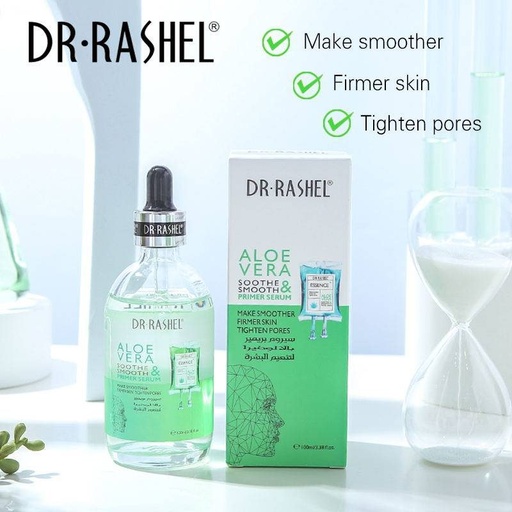 [D0465] DR.RASHEL ALOE VERA SOOTHE&SMOOTH PRIMER SERUM 100M