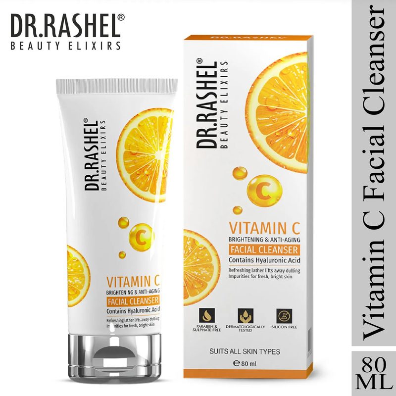 DR.RASHEL VIT.C BRIGHT.&ANTIAGING FACE CLEANSER 80M
