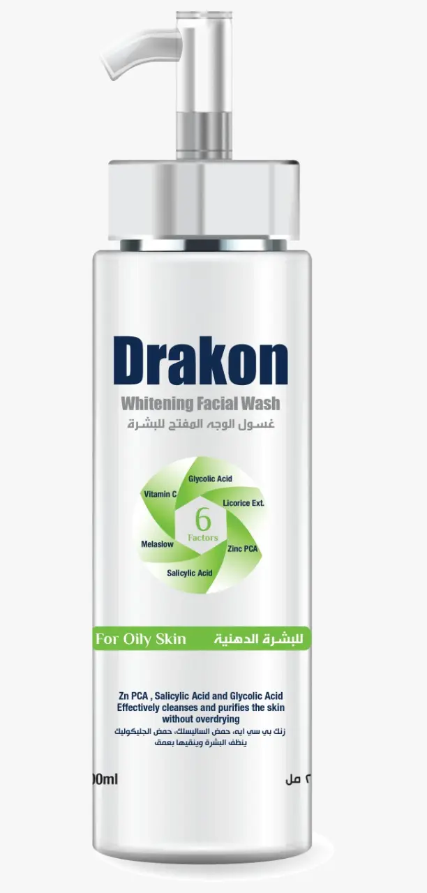 [D0493] DRAKON FACIAL WASH FOR OILY SKIN PUMP 200ML