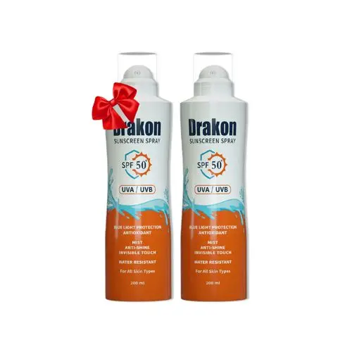 [D0500] DRAKON SUNSCREEN(+SPF50)SP. 200M(1+1)OFFER