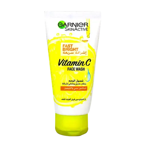 [D0576] GARNIER FAST FAIRNESS FACE WASH LEMON 50M