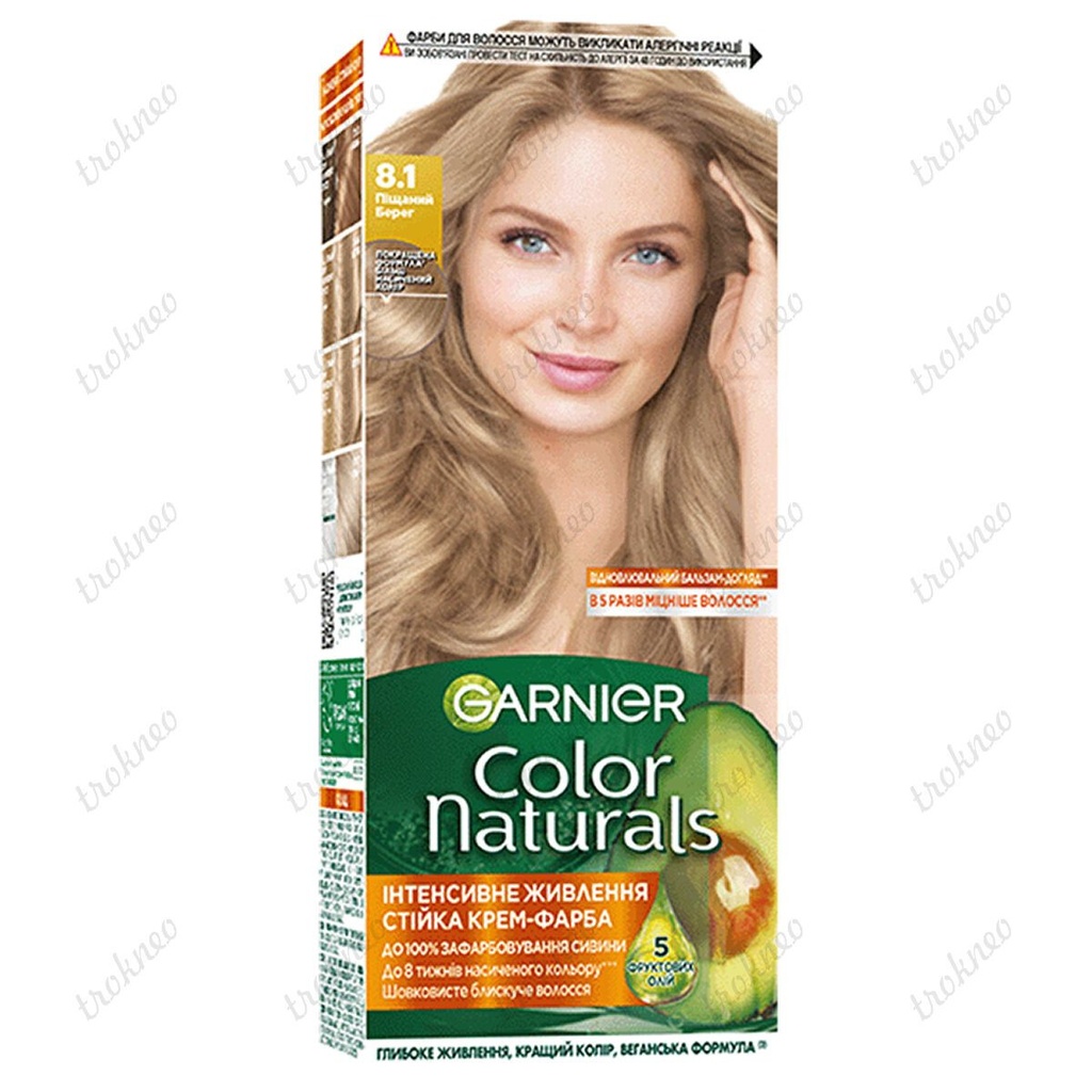 GARNIER HAIR COLOR CR /8.1(LIGHT ASH BLOND )
