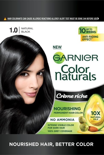 [D0582] GARNIER HAIR COLOR NATURAL CR /1(BLACK )