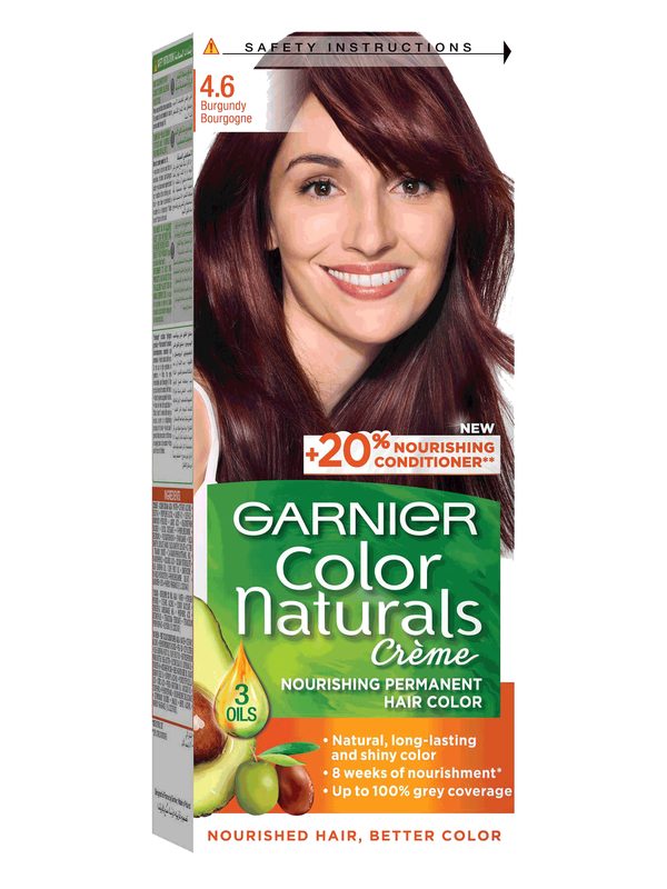 GARNIER HAIR COLOR NATURALS CR /4.6(BURGUNDY )