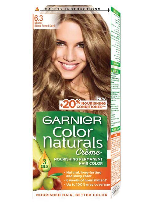 GARNIER HAIR COLOR NATURALS CR /6.3 (MOCCA)