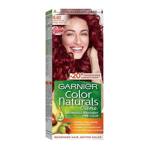 GARNIER HAIR COLOR NATURALS CR/6.60(PURE FIERY RED)