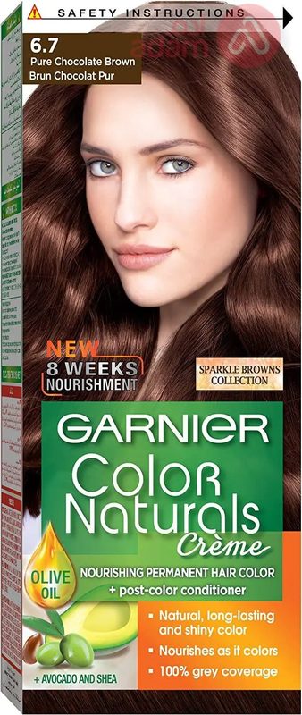 GARNIER HR COLOR NATURALS CR /6.7(CHOCOLATE BROWN)