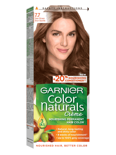 [D0602] GARNIER HR COLOR NATURALS CR /7.7(DEER BROWN)