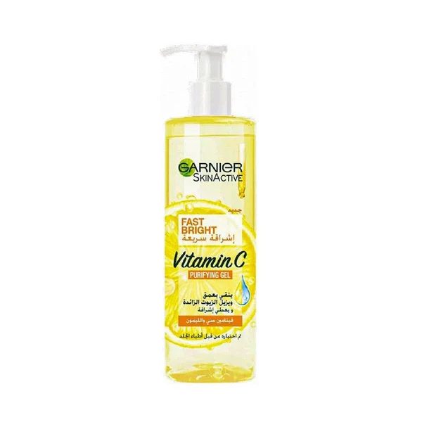GARNIER SKIN ACTIVE FAST BRIGHT VITAMIN C PURIFYING GEL WASH 400 ML