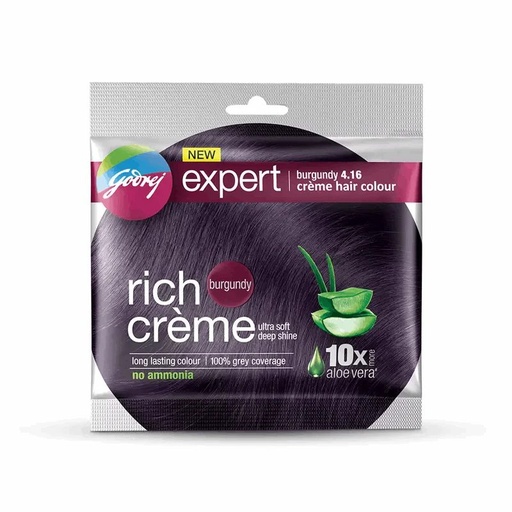 [D0627] GODREJ EXPERT HAIR COLOR BURGUNDY(4.16)CR 20G