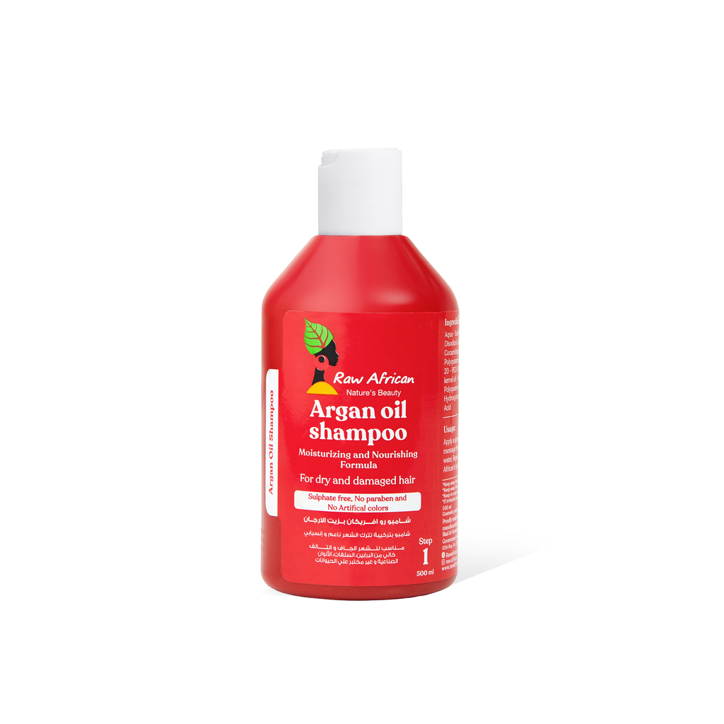RAW AFRICAN ARGAN OIL SHAMPOO 500M