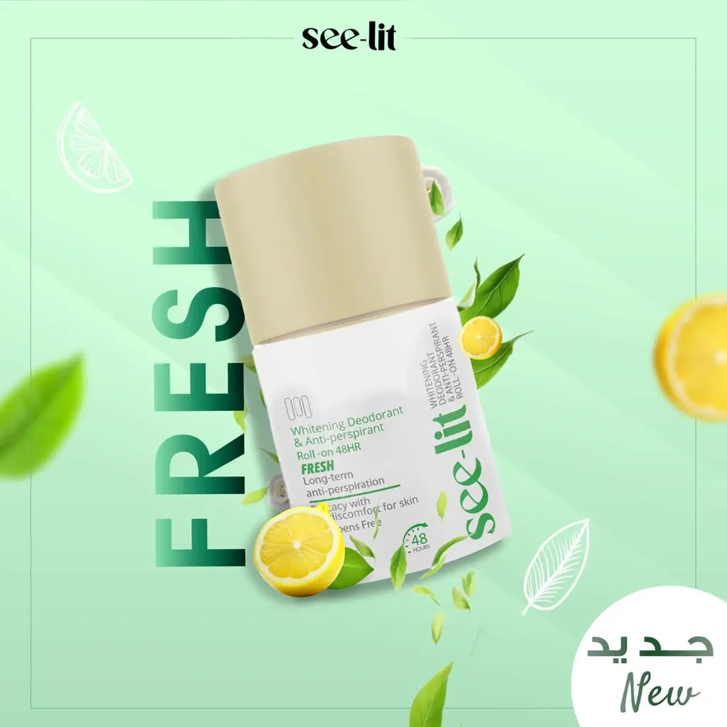 SEE-LIT WHITENING DEO.ROLL ON (FRESH) 50M 2X(OFFER)