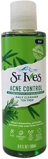 [D0954] ST.IVES ACNE CONTROL DAILY CLEANSER TEA TREE 189ML