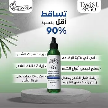 تويست اند جو لوشن تساقط الشعر 250مل سبراي
