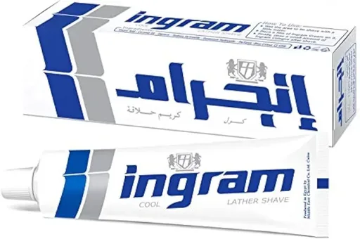 [D1779] انجرام كريم حلاقة كول(ازرق) 40جم