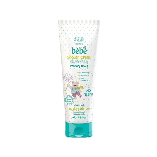 [D2027] ايفا كلينيك بيبي شاور كريم للاطفال بالزيوت الطبيعية لبشرة ناعمة ونظيفة 200 مل