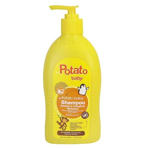 بي بوتاتو شامبو اطفال موز 400 مل
