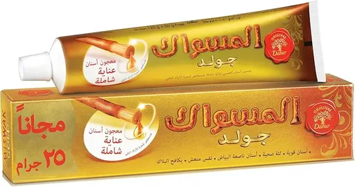 [D3321] دابر مسواك معجون اسنان جولد 120جم(+20جم مجانا)