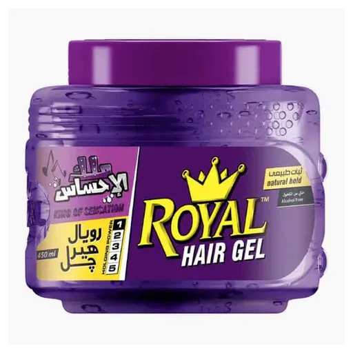 [D3624] رويال جيل للشعر(بنفسجي)450مل