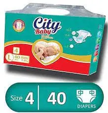 [D3936] ستي بيبي 4 بامبرز (7-18كجم) 40ق