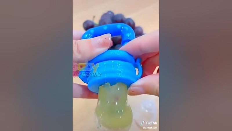 فيش عضاضة سليكون اشكال فواكة