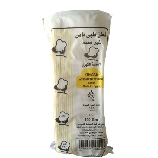 [D5019] قطن طبي 100جم