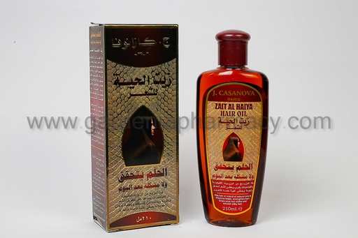 [D5048] كازانوفا زيت الحية 210مل