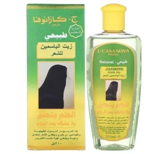 [D5051] كازانوفا زيت الشعر بالياسمين 210مل