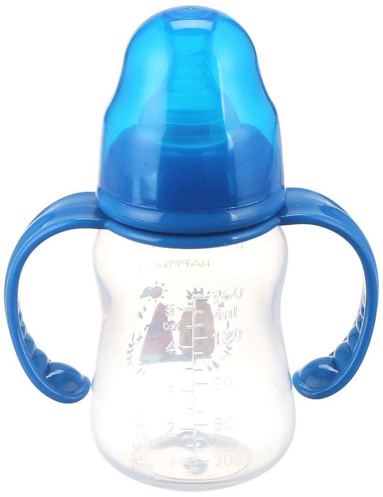 لافروتا ببرونة بلاستيك خرزة زرقاء 240مل