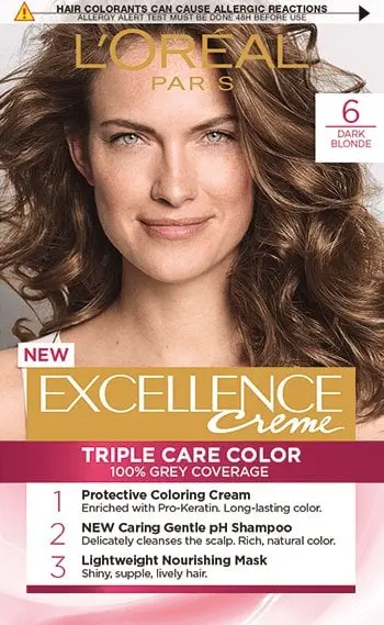 لوريال اكسيلنس صبغة شعر كريمي/ 6 (اشقر داكن)