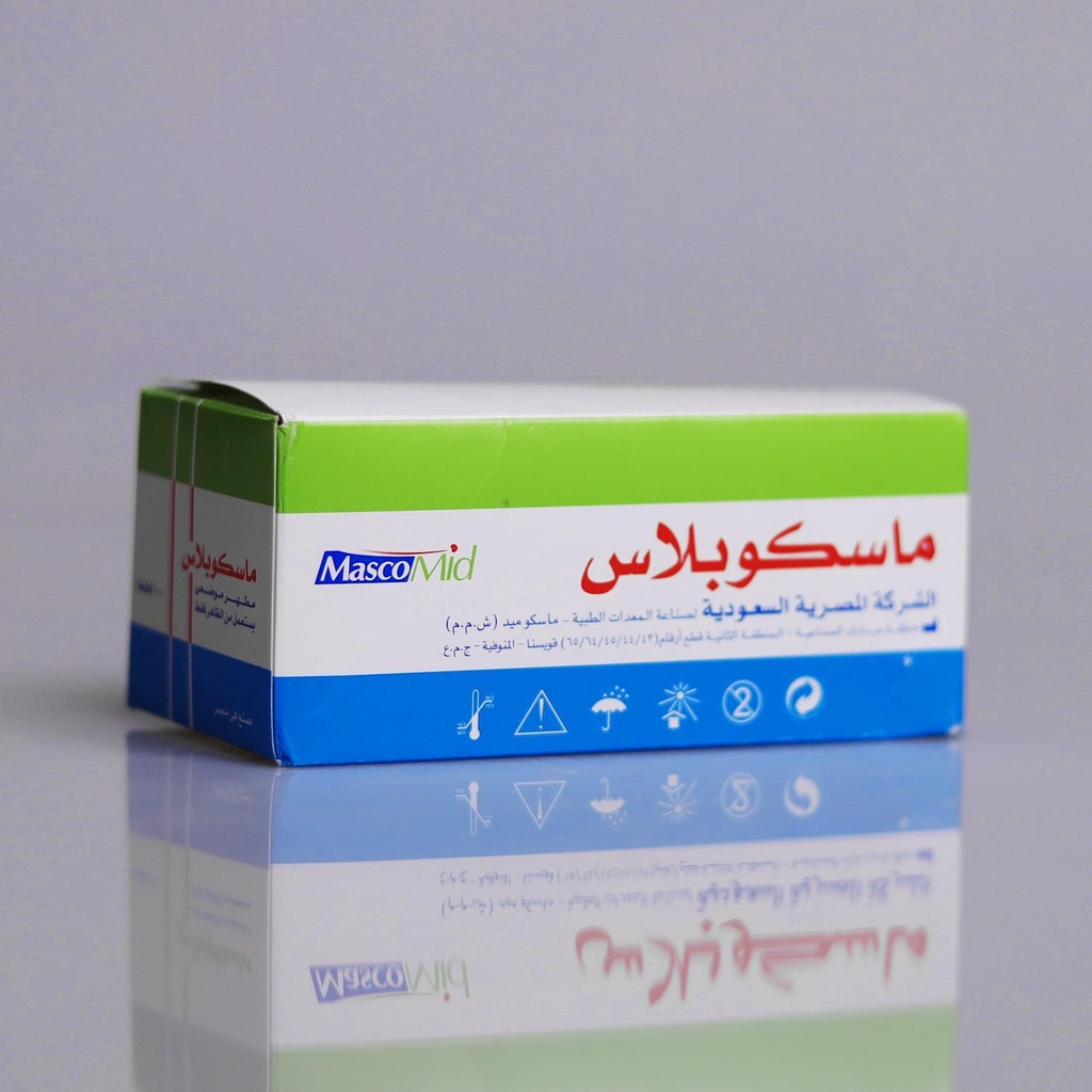 ماسحه كحولية ماسكوبلاس 100ق