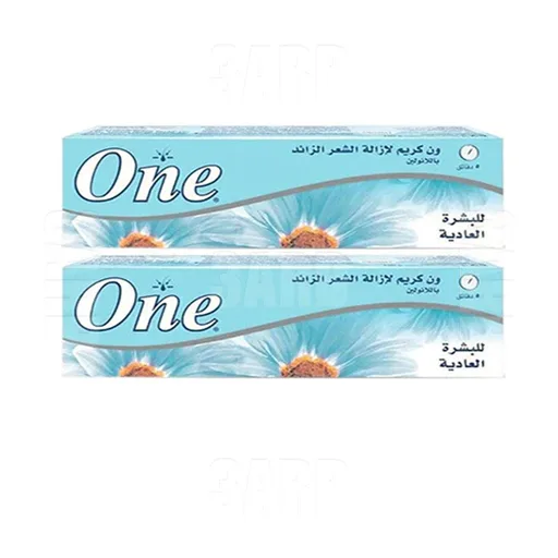 [D6596] ون كريم ازالة الشعر للبشرة العادية(ازرق) 140جم