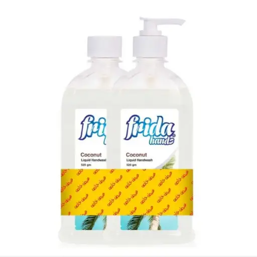 [D9375] فريده هاند ووش 520مل جديد (جوز الهند)
