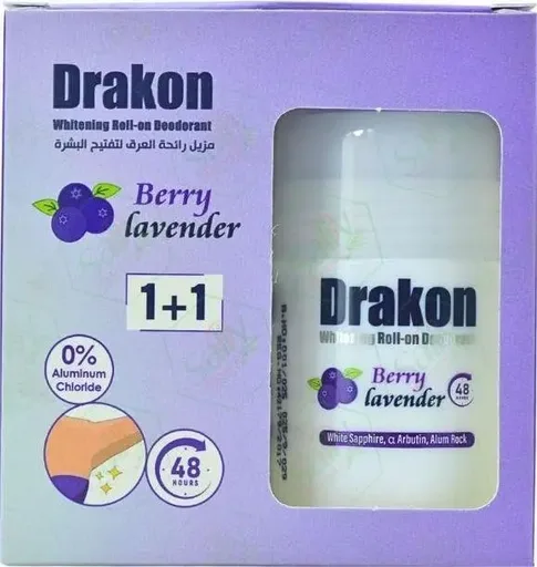 [D10488] دراكون رول اون برائحة التوت(1+1)عرض